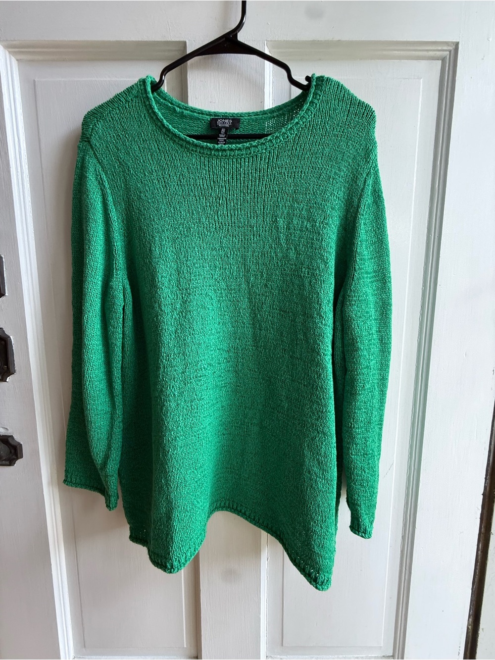 Jones New York Bright Green Crewneck Sweater